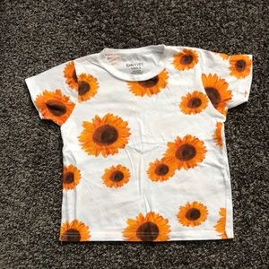 ON FIRE Sunflower shirt
